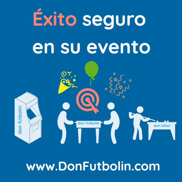 Alquiler de juegos para eventos | Don Futbolin