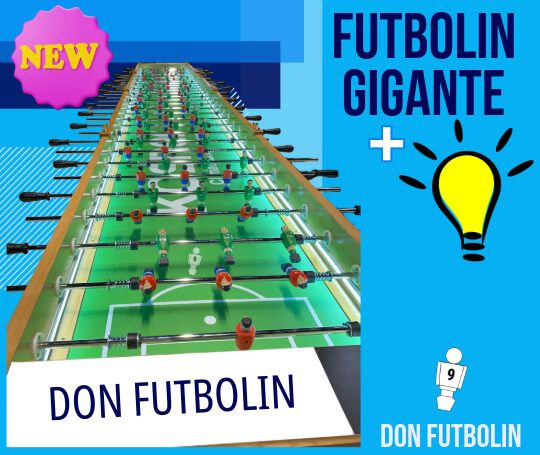 Alquiler Futbolín Gigante Iluminado