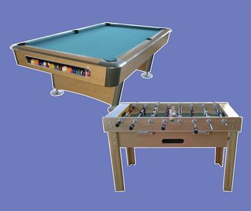 Oferta Billar Americano + Futbolín Madrid | Don Futbolín