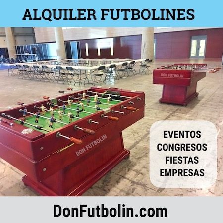 Alquiler de Futbolín Catalán Ferias