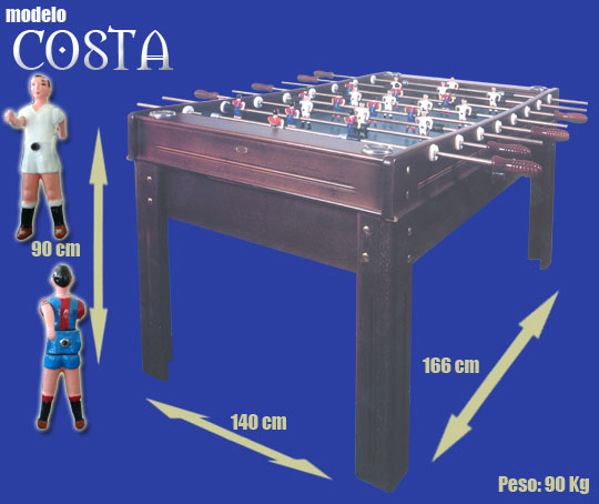 Futbolín Profesional modelo Costa | Don Futbolín