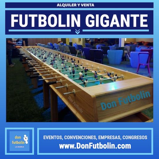 Alquilar Futbolin Gigante