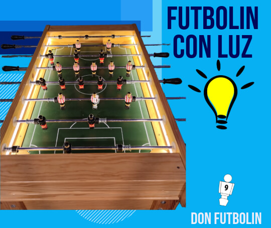 Alquiler Futbolín con Luces Led en Madrid y Barcelona