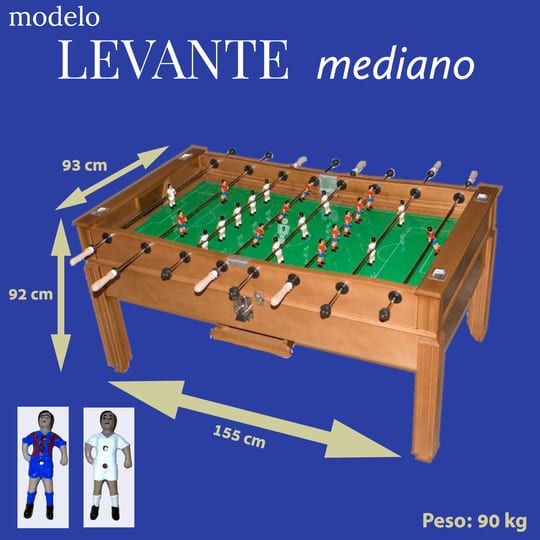 Futbolín Levante mediano