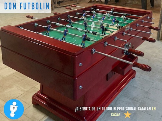 Futbolín Catalán y Futbolín Córdoba. Información Don Futbolin