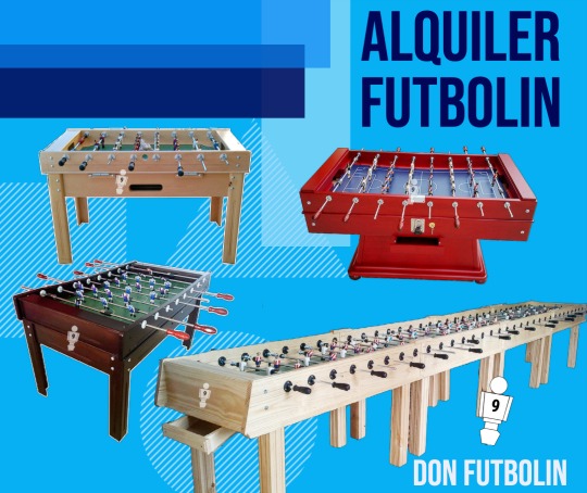 Alquiler de Futbolín | Don Futbolíln