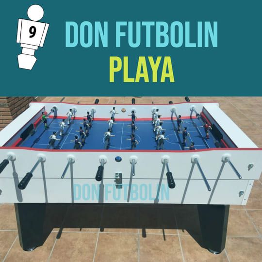 Futbolin para jardines y piscinas | Don Futbolin