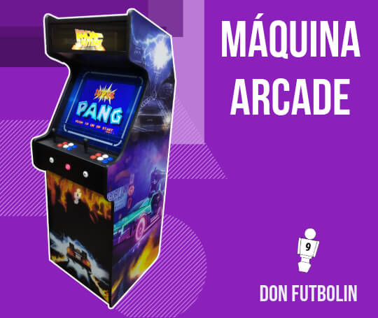 Alquiler Máquina Arcade en Barcelona y Madrid