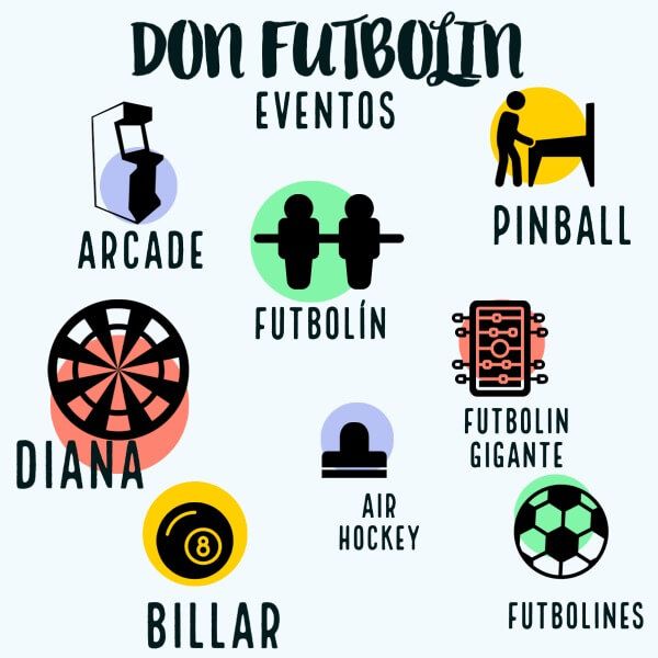 Don Futbolín, alquiler de máquinas recreativas para eventos