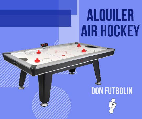 Alquiler Mesa de Air Hockey