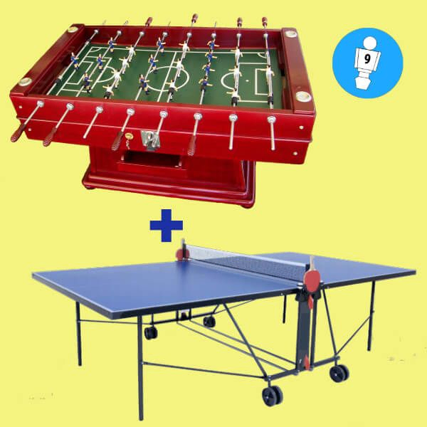 Alquiler Mesa Ping Pong y Futbolín Catalán Barcelona en Don Futbolin