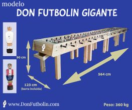 Don Futbolín Gigante | Don Futbolín 