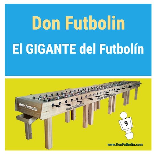 Don Futbolín El Gigante del Futbolín