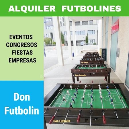 Alquiler de Futbolines en Barcelona