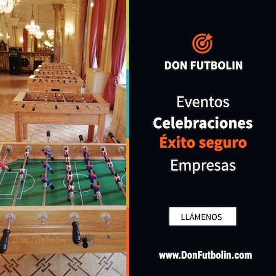 Alquiler Futbolines para Eventos